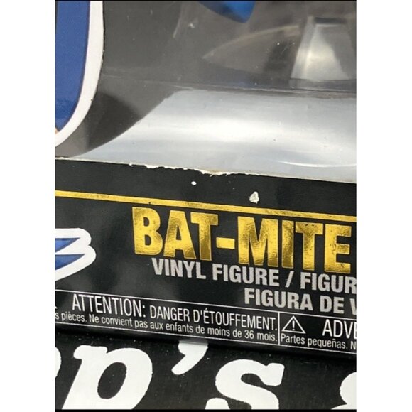 Funko Pop! Batman: Bat Mite 300 Vaulted Vinyl Figure W/Protector And Box Damage - Picture 10 of 16